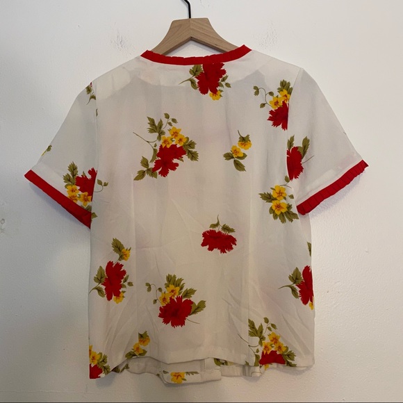 Vintage 80’s handmade 2 piece blouse and pants set - Picture 4 of 9